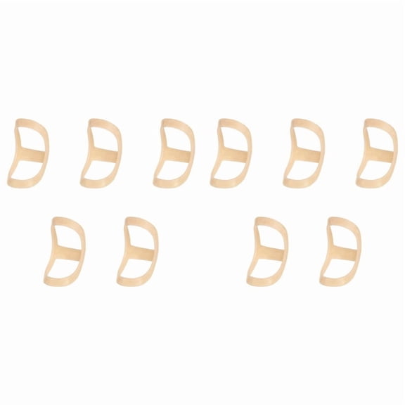 10x A Oval Finger Splint, Support and Protection for Arthritis, Finger Stabilizer Brace - 1, 2, 3, 4, 5 Sizes