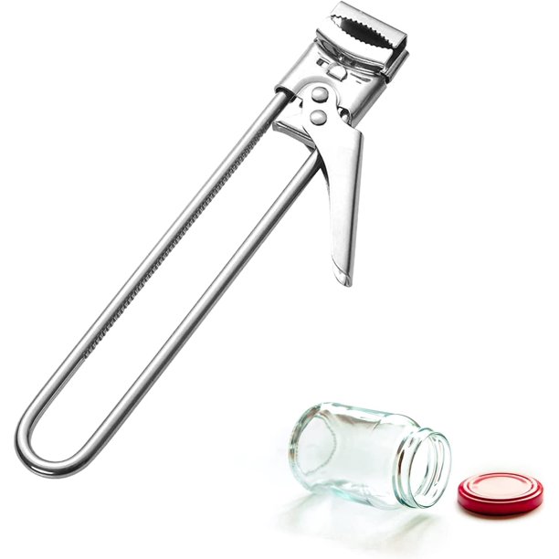 Warncode Jar Opener, Adjustable Stainless Steel Can Opener, Jar Opener