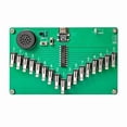 thumbnail image 1 of Electronic Kalimba Thumb Piano 17 Key Heptatonic Scale Instruments Electronic DIY Soldering Kit 17 Key Heptatonic Scale,1 * Electronic Kalimba Thumb Piano Kit,Green, 1 of 8