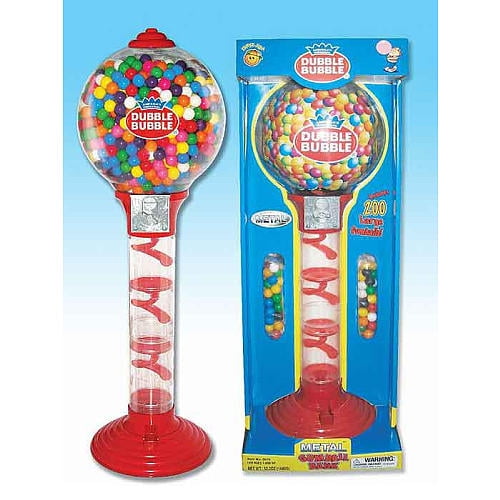 36 inch Metal Spiral Fun Gumball Bank w/200pcs Gumballs - Walmart.com ...