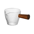 thumbnail image 3 of Taza medidora de Espresso Soledad de cristal de leche estilo A, 3 of 9