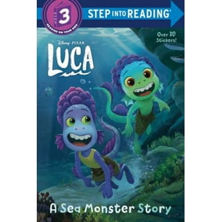 Disney’s Lucca Pixar Luca Paguro Sea Monster Soft Stuffed Doll Toy  Authentic 12”