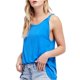 thumbnail image 1 of Free People - Camiseta sin mangas para mujer, color azul, pequeña Free People Camiseta sin mangas, 1 of 2