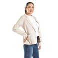 thumbnail image 2 of Blazer de lino a rayas Roman Fashion /Juvenil, 20275 (Beige, rayas) beige CH, 2 of 6