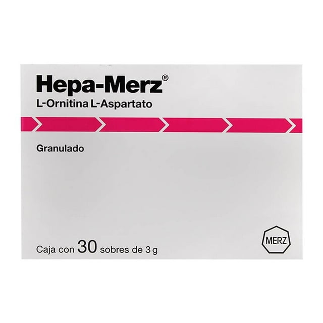Hepa-Merz L-Ornitina L-Aspartato granulado 30 sobres 3 g