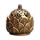 thumbnail image 3 of Quemador de incienso de loto con fragancia decorativa de flor de incensario de estilo antiguo 33 cm x 23 cm, 3 of 9