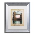 thumbnail image 2 of Trademark Fine Art "European Vacation III" Canvas Art by Color Bakery White Matte, Silver Frame, 2 of 4