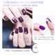 thumbnail image 5 of Secador de uñas con lámpara ultravioleta, lámpara de uñas de gel ultravioleta automática profesional de 110 W, 4 temporizadores, base magnética desmontable, para manicura/pedicura, fototerapia de uñas, 5 of 5