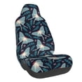 thumbnail image 1 of Wukai Glowing Butterfly Full Set Car Seat Covers with Soft Padding Universal Auto Front Seats Protector and Cushion Mat, 1 of 5