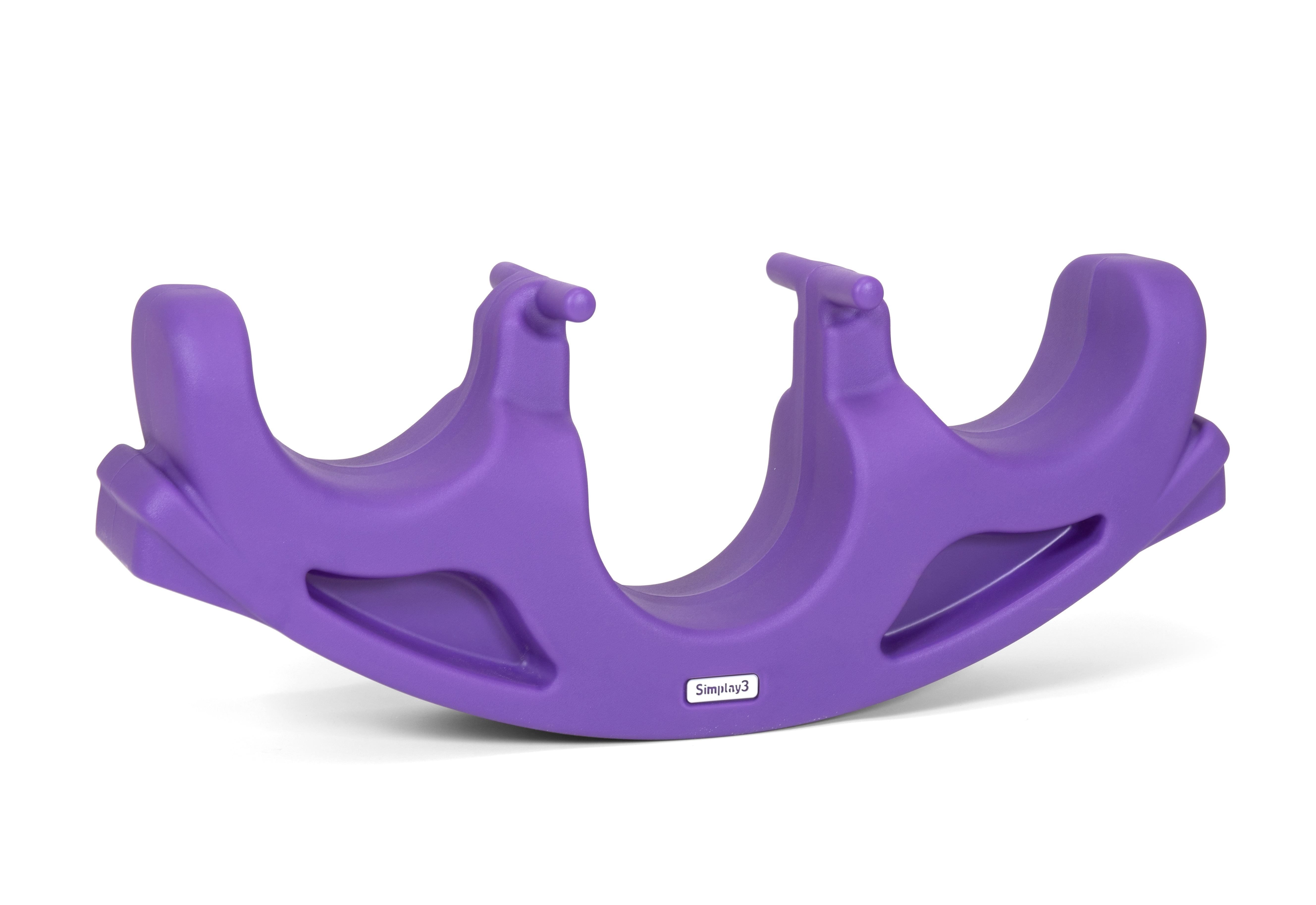 Simplay3 Rock & Roll Teeter Totter Seesaw for Kids and Toddlers, Weather-Resistant Plastic, Indoor or Outdoor Use