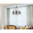 thumbnail image 3 of Home Indoor Transitional Modern 60W X 5 Provo Metal Chandelier, 3 of 5