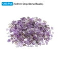 thumbnail image 2 of Uxcell Chip Stone Beads, 350Pcs Crystals Gemstone Irregular Stone Loose Bead for DIY Jewelry Making, Purple, 2 of 6