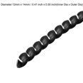 thumbnail image 3 of Tubo Envolvente Espiral Flexible Uxcell 12mmx14mm Cable Manejo Cordón 3 Metros Longitud Negro, 3 of 5
