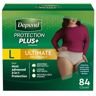 Attends Bariatric Underwear Incontinence Protection, Ultimate Absorbency,  Size 2XL, 12 Ct