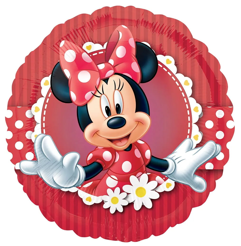 MAD About Minnie Mouse Red 3rd Birthday Party Balloons Decorations Supplies Set