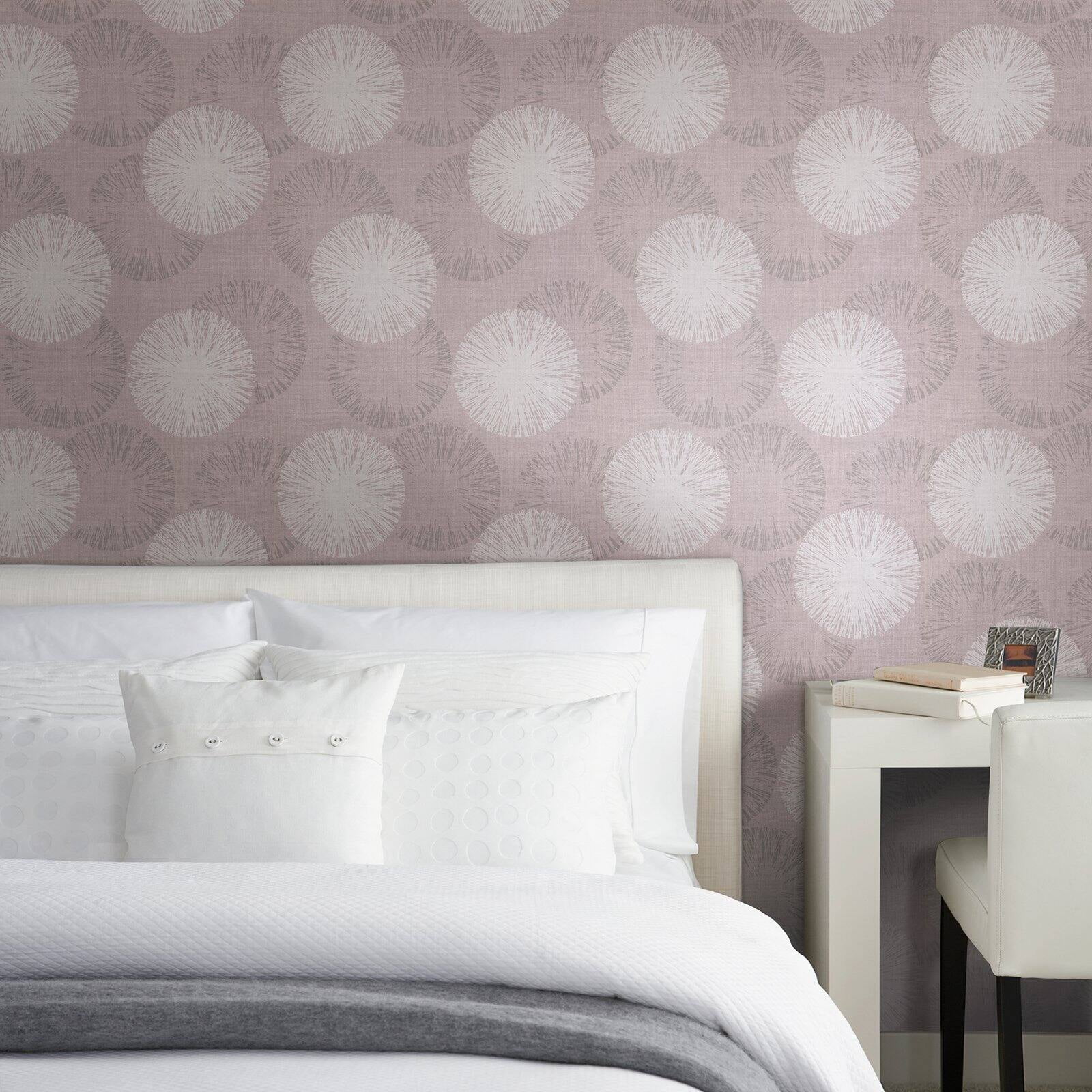 Kenneth James Amalfi Cream Linen Stripe Wallpaper