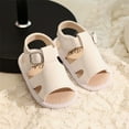 thumbnail image 4 of Splozh 2025 Boys Sandals Children Boys Sandals Summer Hollow Causal Soft Bottom Baby Flat Beach Shoes,White 4, 4 of 4