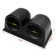 thumbnail image 6 of Dual Hole Gauge Pod for 2 Inch 52mm Car Meter Mount Holder in Black, 6 of 7