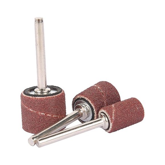 132PCS Sander Paper Sanding Bands Mandrel Drum Kit for Rotary Tool
