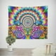 thumbnail image 5 of RV Tapiz de pared Mandala, tiras psicodélicas para colgar en la pared hippie Sailing Electrónica, 5 of 5