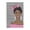 Chic Bow Portrait Earrings, variant on Stupell Industries Contemporary Girl with Pink Bow & Earrings Black Floating Frame Canvas Art, 17 x 25, by Martina Pavlova