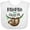 AA-White, variant on Inktastic Pawpaw Loves Me Cute Sloth and Baby Boys or Girls Baby Bib