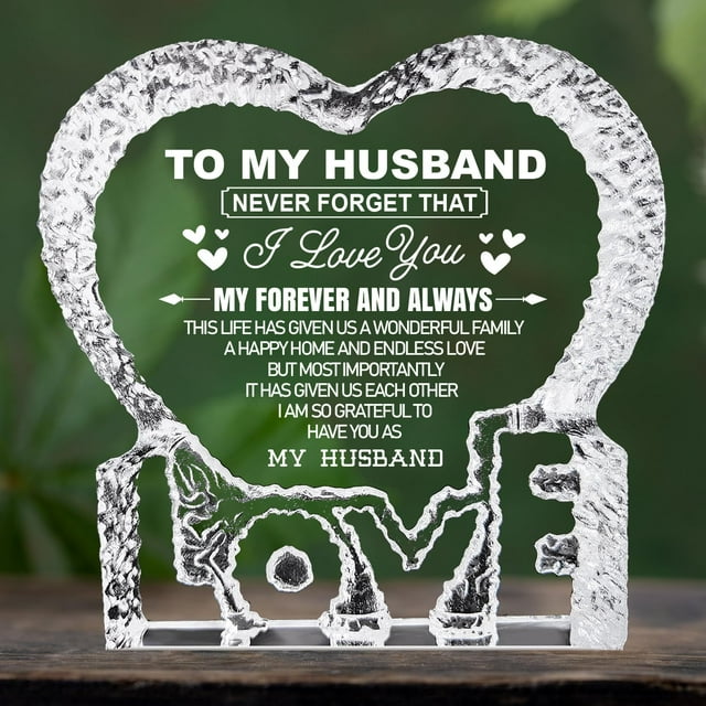 Crystal Keepsake K-MLICE, regalos para el Día del Padre para esposo