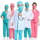 thumbnail image 2 of Uniforme médico cirujano para niños de Halloween, camisa, pantalones, abrigo, traje para niños y niñas, disfraces de Cosplay, fiesta infantil, juego de rol, traje de vestir, 2 of 5