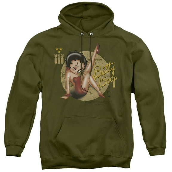 Betty Boop - Nose Art - Pull-Over Hoodie - XX-Large