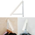 thumbnail image 1 of Clothes Rack, Convenient To Use Wall Mounted Clothes Rack Wall Mounted Clothes Drying Rack Save Space  For Bathrooms For Bedrooms For Toilets, 1 of 8