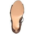 thumbnail image 6 of Journee Womens Samara Back Heel Zip Peep Toe Stiletto Booties, Widths Available, 6 of 10
