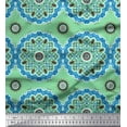 thumbnail image 1 of Soimoi Cotton Voile Fabric Mandala Ethnic Print Fabric by the Yard 56 Inch Wide, 1 of 1