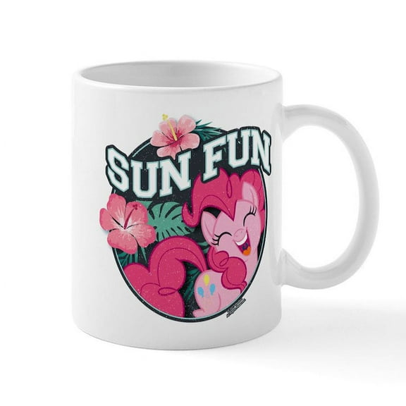 CafePress - MLP Sun Fun Mugs - 11 oz Ceramic Mug - Novelty Coffee Tea Cup