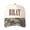 Beige camouflage, variant on BRAT Letter Embroidered Color Block Trucker Hat Unisex Adjustable Cotton Breathable Fashion Cap for Travel Daily Wear