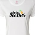 thumbnail image 4 of Inktastic Hawaiian Pineapple Aloha Beaches Women's T-Shirt, 4 of 5