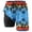 Sky Blue, variant on Men's Beach Swim Trunks With Double Layer Design For Everyday Casual Summer Hawaii Beach Wear Versatile Short Length Sporty Patterned Print Durable Fabric
