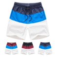 thumbnail image 4 of Swim Shorts With Pockets Skin-friendly Polyester Men Summer Beach Boardshorts For Beach, 4 of 4