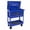 Blue 384, variant on 3 Drawer Multifunctional Tool Cart with Wheels and Steel Top, Lockable Rolling Workbench for Garage Workshop, Black & Red, 35.43x17.83x37.6 inch