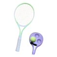 thumbnail image 4 of DimyFew Tennis Rebound Ball Training Tool for Beginners with Racket 21 Inch, Can be Used Green White, 4 of 9