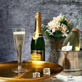 thumbnail image 3 of 30 Pack Plastic Champagne Flutes Disposable 4.5 Oz Gold Glitter Plastic Champagne Glasses Perfect for Wedding,Thanksgiving Day, Christmas, 3 of 5