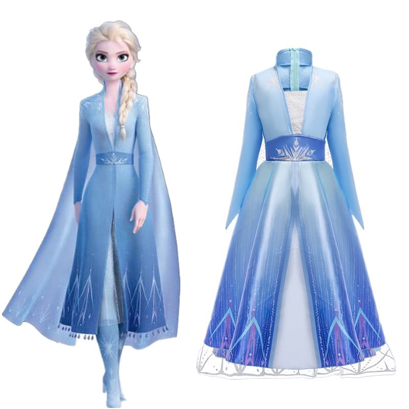 disfraz de elsa frozen barato
