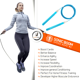 thumbnail image 4 of Cuerda para saltar de velocidad: diseño ajustable con bloqueo automático | para boxeo, doble unders, crossfit y fitness, 4 of 5