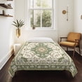 thumbnail image 4 of Sage Green Tapestry for Bedroom Wall Hanging Tapestry, Southwest Tribal Antique Boho-Chic Farmhouse Ceiling Backdrop Tapestries Poster Blanket Wall Decor for Teens Room Living Room Dorm 39" x 59", 4 of 8