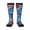 2 Black-1, variant on Women's Knee High Socks America Oklahoma Flag Outdoor Casual Tube Socks