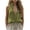 Green, variant on Staron Linen Tops for Women V Neck Sleeveless Solid Boho Casual Vacation Beach Travel Loose Blouse with Pockets, Blue L