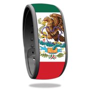 MightySkins DIMABA-Mexican Flag Skin Decal Wrap for Disney Magic Band - Toy Mexican Flag