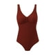 thumbnail image 1 of Trajes de baño de una pieza para mujer Traje de baño de color sólido de moda para mujer Traje de baño sin espalda Traje de baño para mujer, 1 of 5