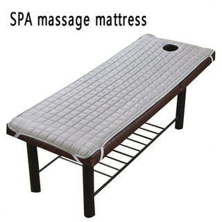 JJ CARE Premium Massage Table Fleece Pad Set - [34x76x6 Massage Table  Wool Cover & 16x17 Fleece Massage Face Cover], 570gsm Padded Massage  Table