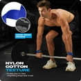 thumbnail image 5 of Special Essentials Anti Slip Men and Women Neoprene Blue Weight Lifting Straps, 5 of 8