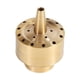 thumbnail image 1 of 1/4"/ 1/2" / 3/4"Cabezales de Boquilla de Fuente, Columna de Latón Multi Direction Jet Pond Fuente d Aire Libre Accesorios(3/4") boquilla fuente bomba Spptty jardinería, 1 of 2
